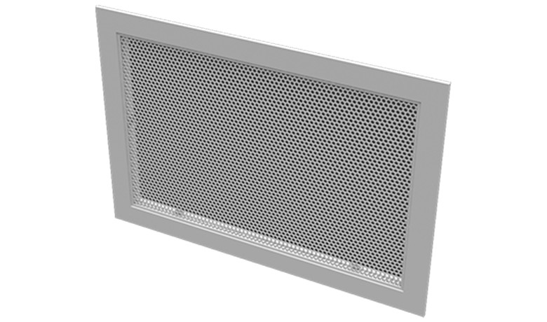 APG Perforated Return Grille, Aluminum