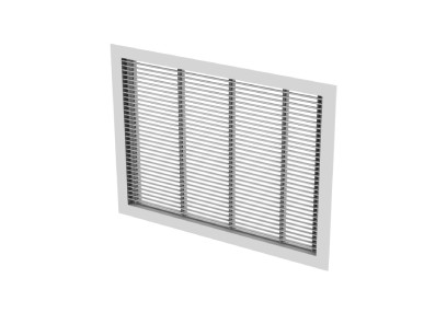 A110 Heavy Duty Return Grille, Aluminum