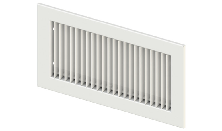 A85 1/2 Spacing, Vertical Bars, 0° Deflection