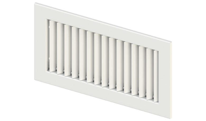 A80D 3/4 Spacing, Vertical Bars, 35° Deflection