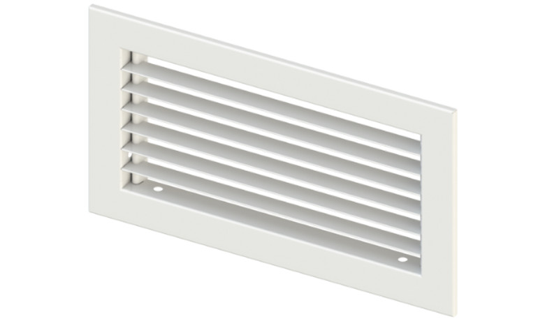 T70 3/4 Spacing, Horizontal Bars, 0° Deflection