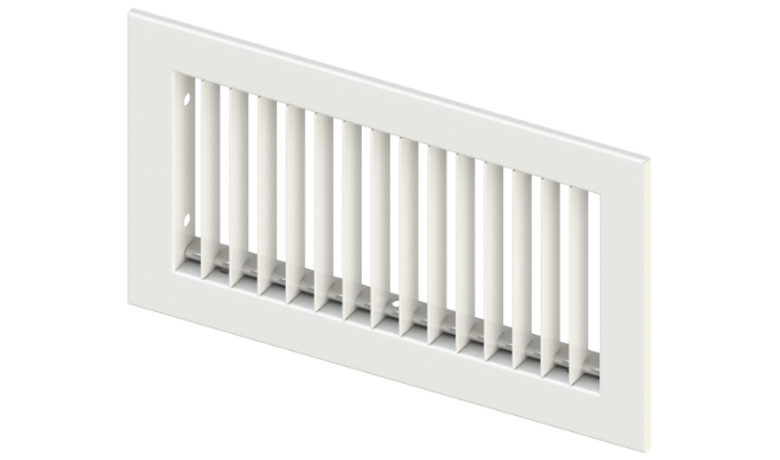 T80 3/4 Spacing, Horizontal Bars, 0° Deflection