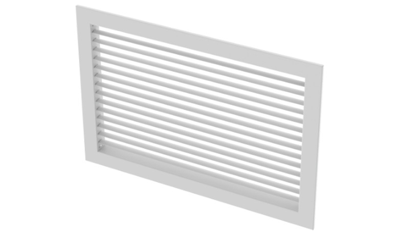 AVS50 Horizontal Face Bars, Steel Margin