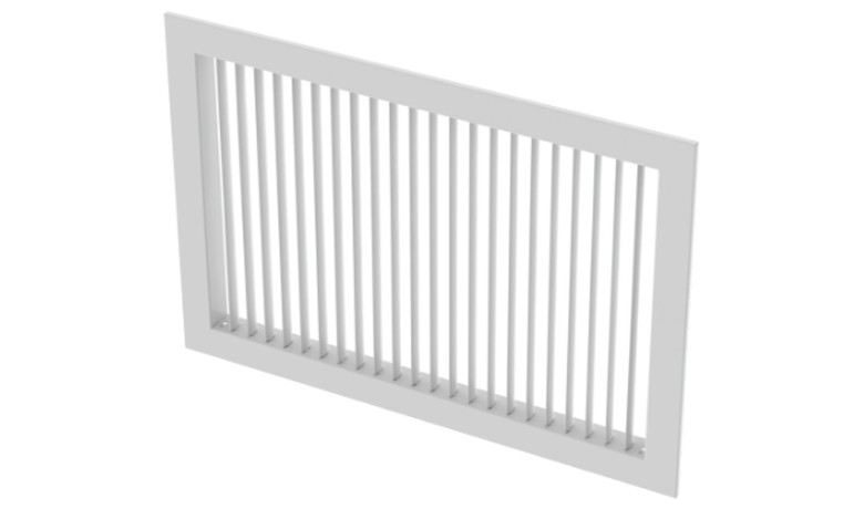 AVS60 Vertical Face Bars, Steel Margin