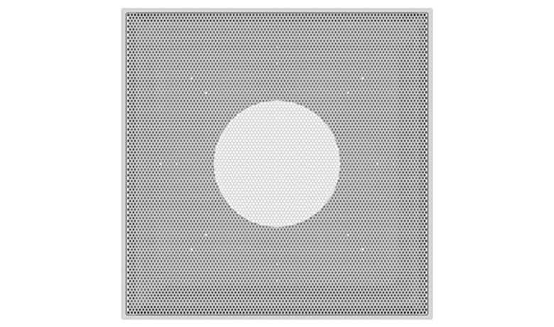 APR Perforated Return Diffuser, Aluminum Face, Steel Backpan