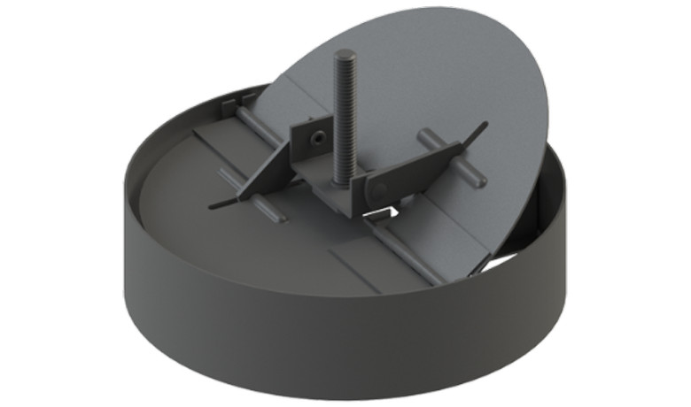 RBN Neck Mounted Butterfly Damper