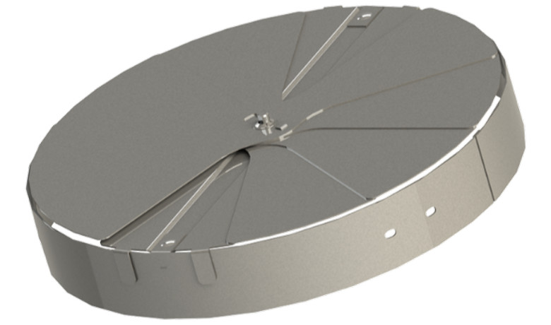 RRD Duct Mounted Radial Fan Blade Damper