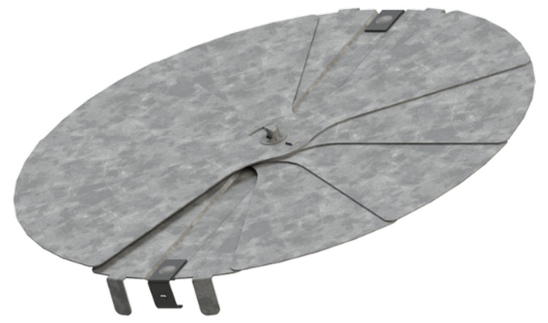 RRN Neck Mounted Radial Fan Blade Damper