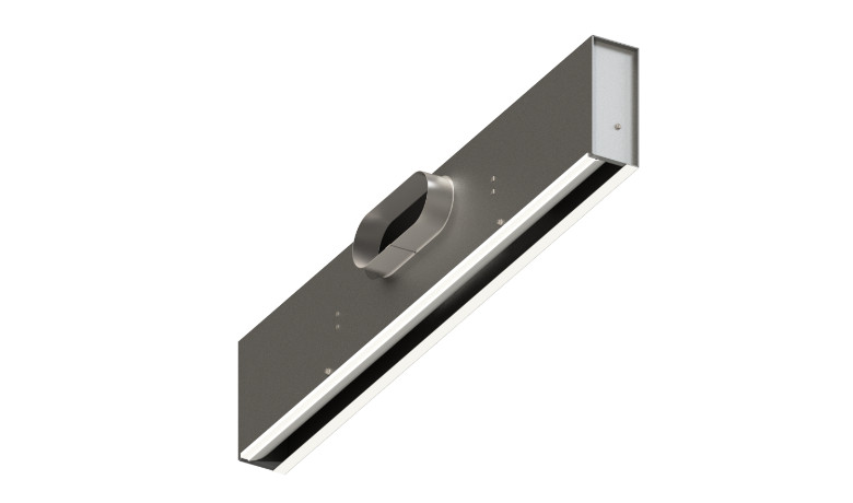 HISD Plenum Slot, Supply, High Induction, Steel