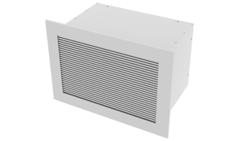 SG700 Bar grille, 3/8 Spacing, 0° deflection, aluminum