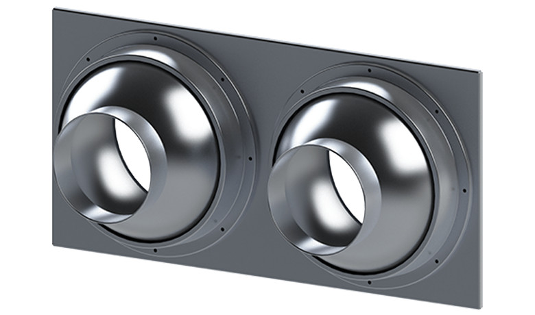 DJ 2 Element Panel Mount