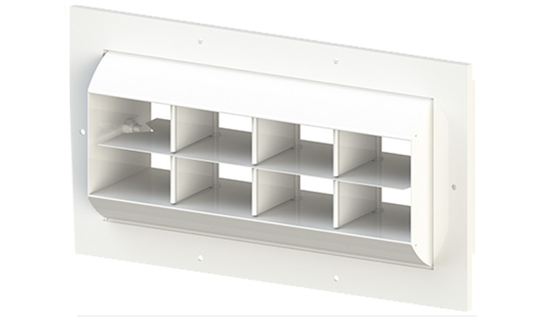 MTRJ Roto-Jet Split Vane Drum Grille