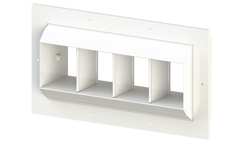 STRJ Roto-Jet Single Vane Drum Grille
