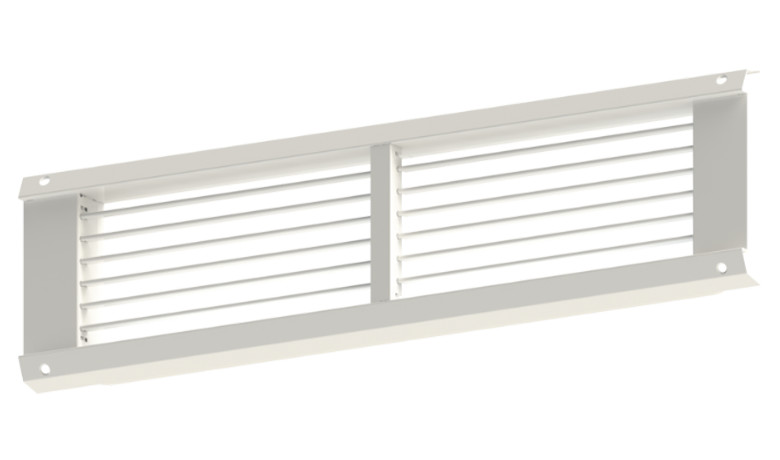 SDA50 Aluminum Spiral Duct Grille Single Deflection