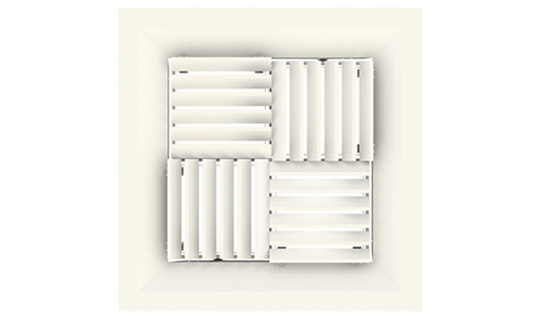 AQD Aluminum Modular Diffuser, Adjustable