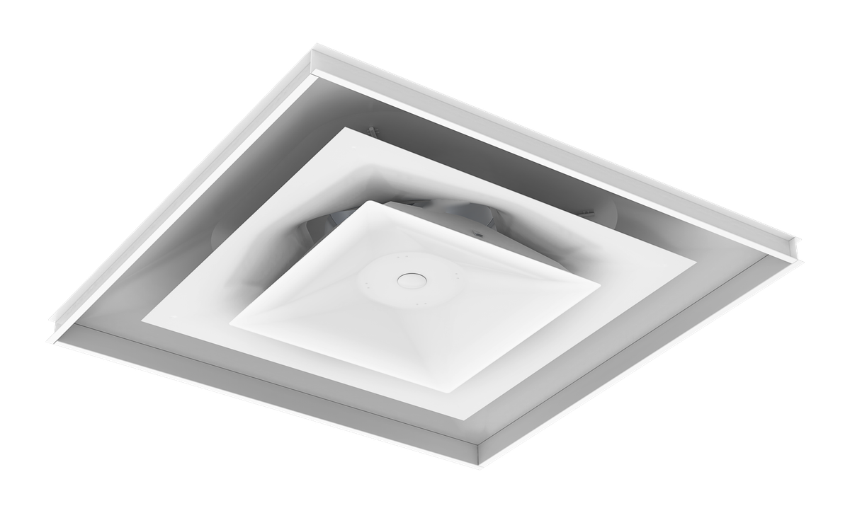 S2300-FR / S2300A-FR Fire Rated Diffuser, Steel