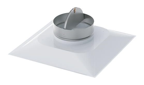 S2300-FR Back View with Fire Damper