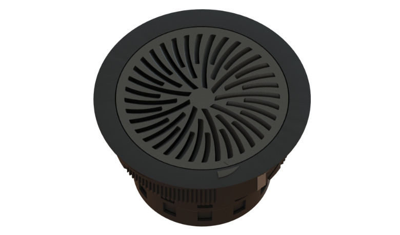 UFR UnderFloor Round Diffuser